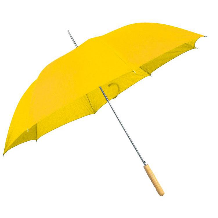 Žlutý vystřelovací deštník