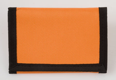 Oranžová peněženka