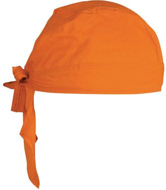 Oranžový šátek na hlavu