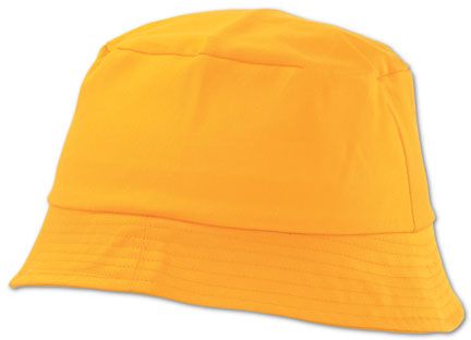 Žlutý plážový klobouček